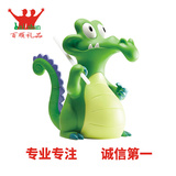 鳄鱼硅胶存钱罐