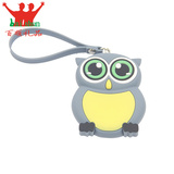 猫头鹰硅胶零钱包